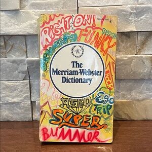 Colorful Merriam-Webster Dictionary